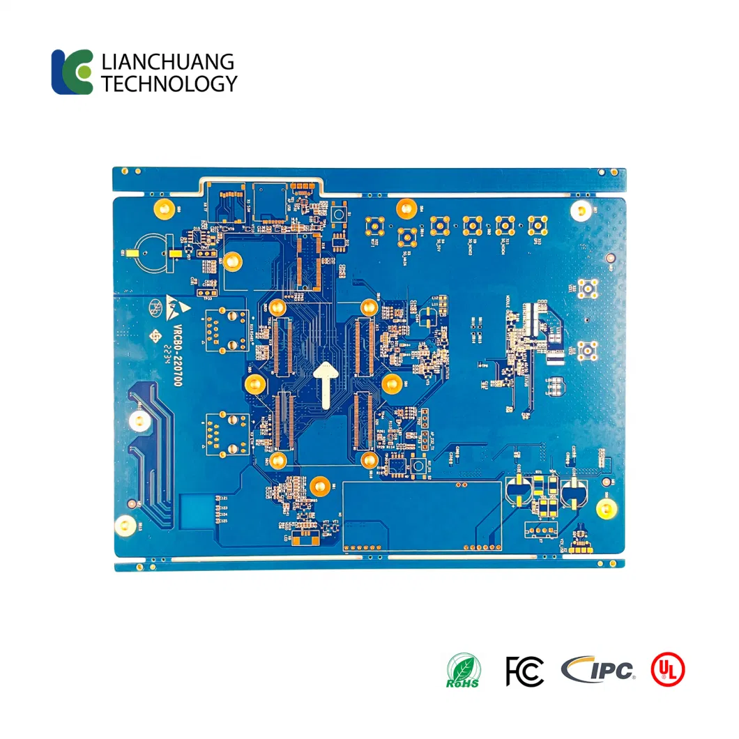 6-Layer PCB HDI Technology Is Designed for High-Density Interconnects Making It Ideal for Complex Electronic Systems