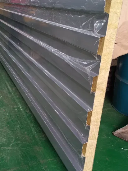 Heat and Fire Resistant Metal New Type of Corrugated Board with Wavelet Sandwich Core